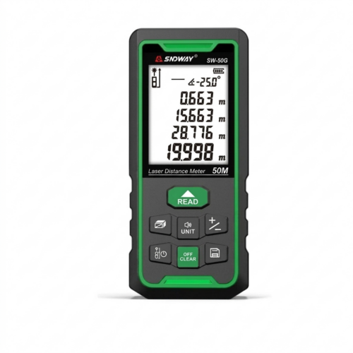 01-sndway-sw-50g Máy Đo Khoảng Cách Laser SNDWAY SW-50G 50m Tia Xanh
