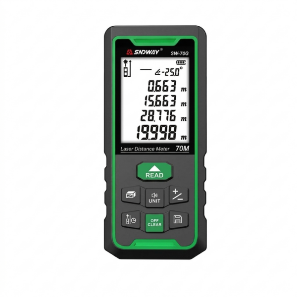 01-sndway-sw-70g Máy Đo Khoảng Cách Laser SNDWAY SW-70G 70m Tia Xanh